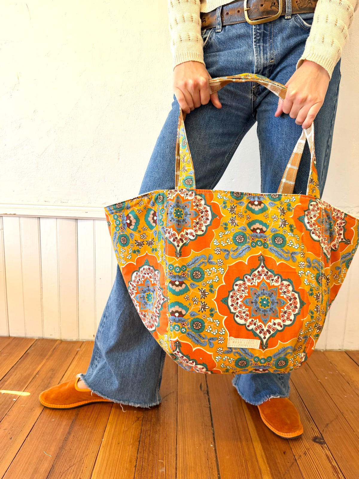 Vintage Boho - 1970's Earthy Bohemian Style Floral