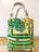 #20 Misprint Tall Handle Heavy Canvas Open Tote Bag