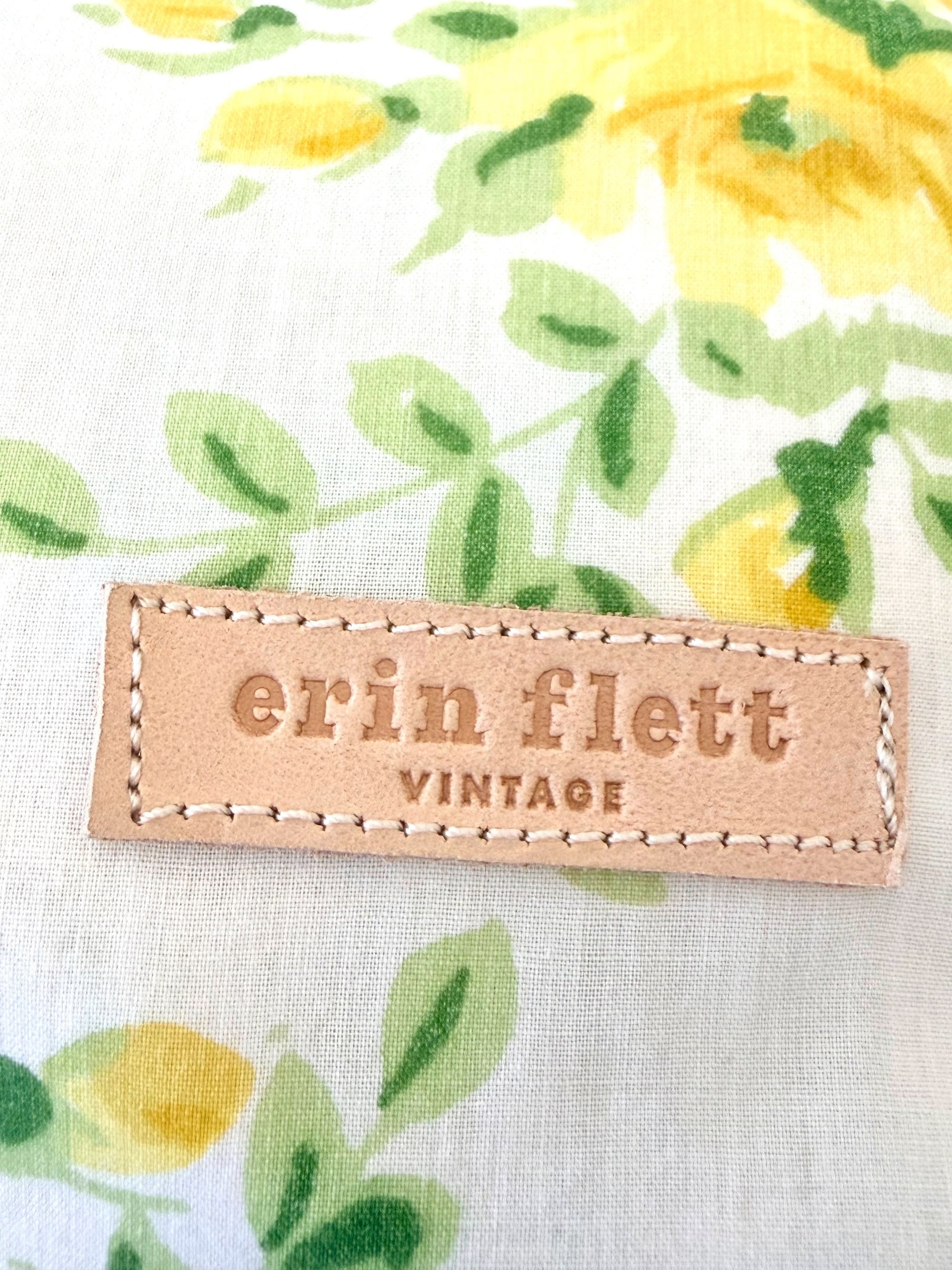 Clutch - Vintage Yellow Floral