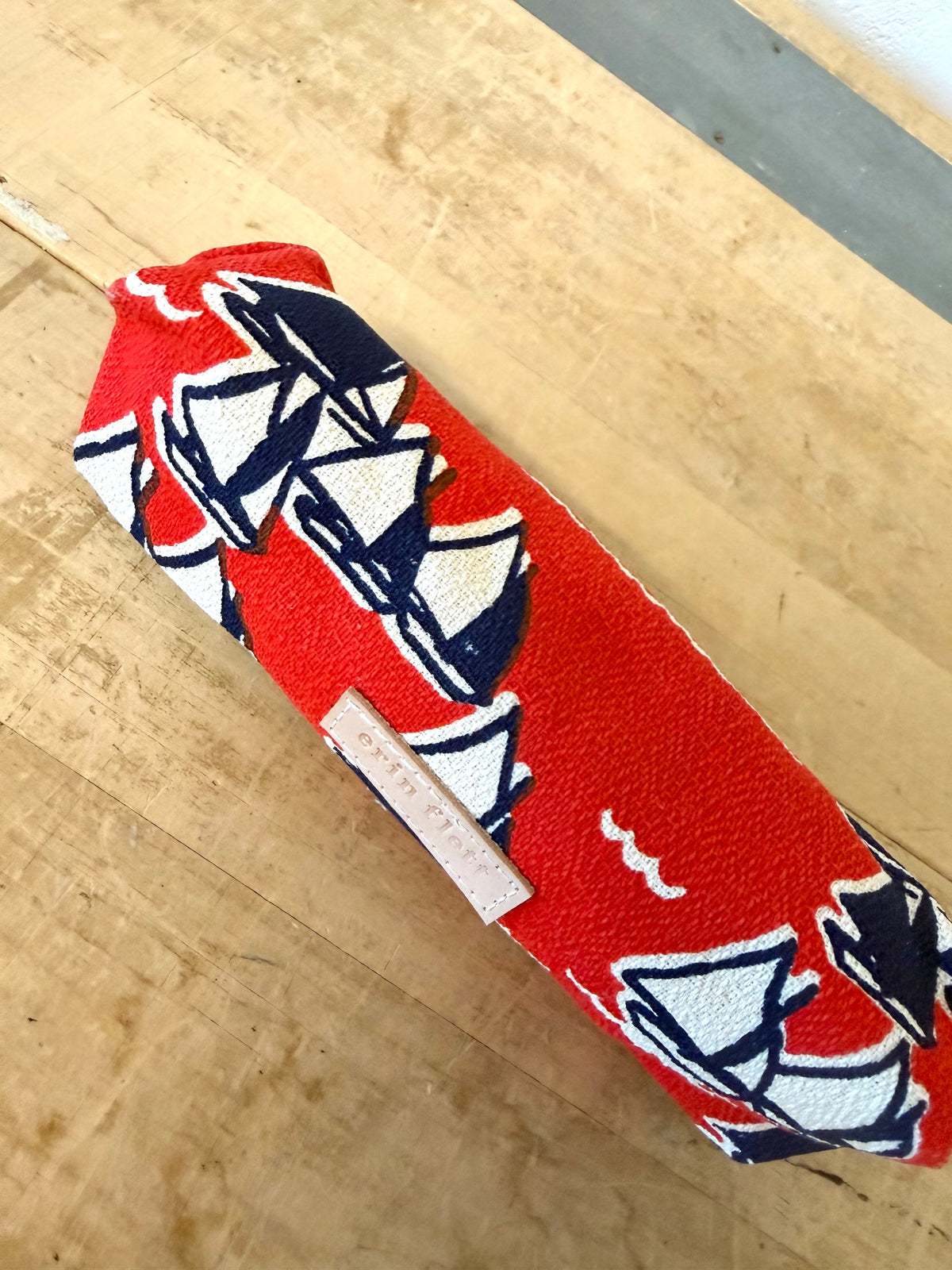 SAILING RED PENCIL POUCH