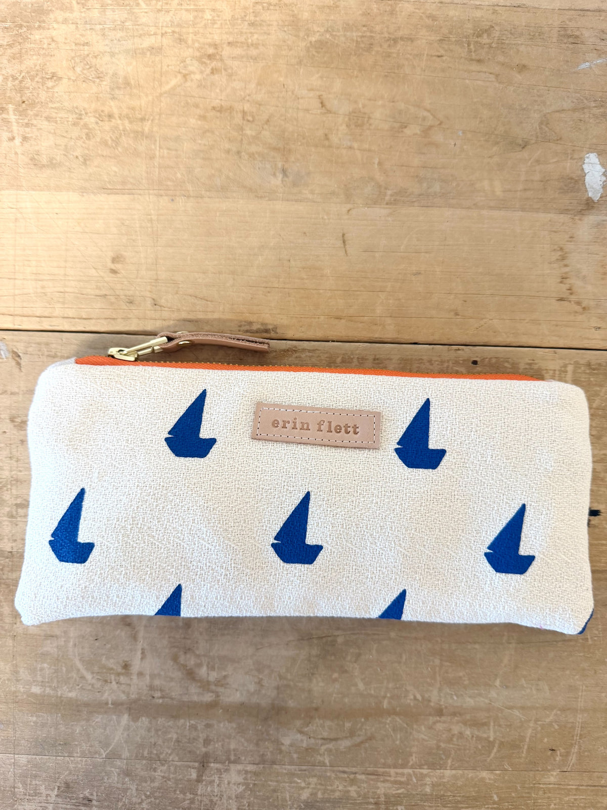 SAIL BOAT ROYAL PENCIL POUCH