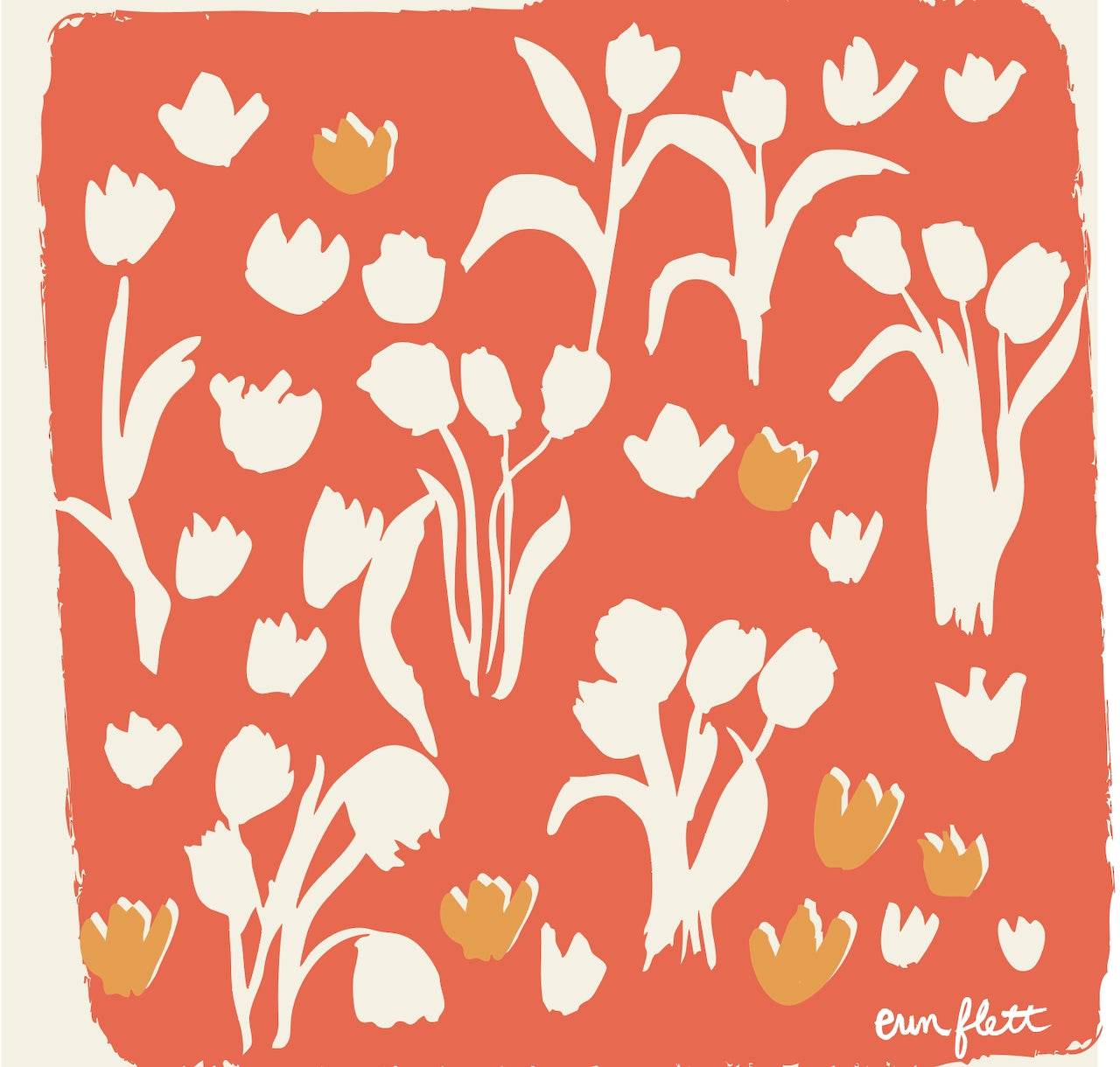 Libby Mini Crossbody Bag - Tulips