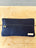 Vintage Navy Suit Clutch - Erin print inside