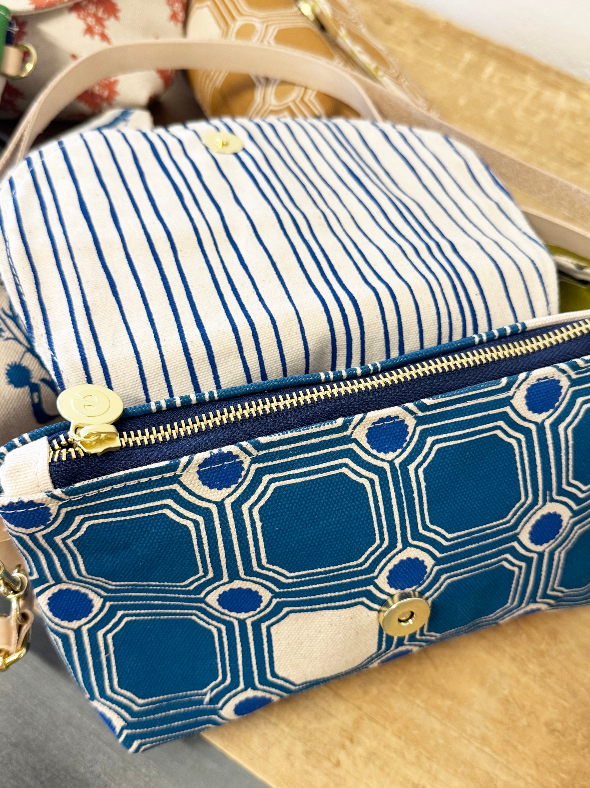 Libby Mini Crossbody Bag - Royal Vintage Tile