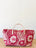 Small Satchel - French Wine Floral