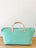 Large Satchel - Vintage Textured Green Cross