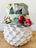 Large Vintage Bucket hat - Floral Vintage Bark Cloth