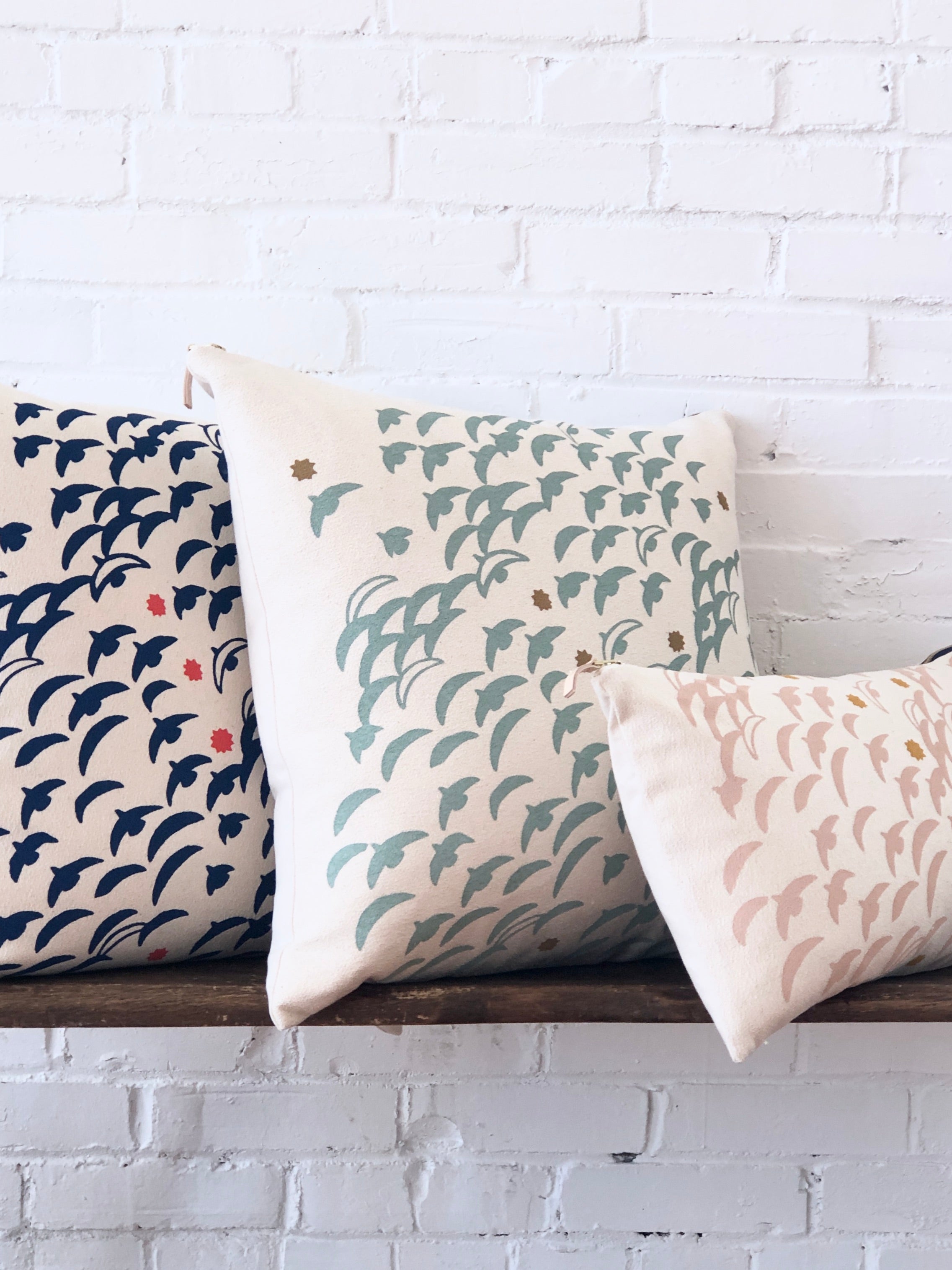 ROBINS EGG FLIGHT PILLOW