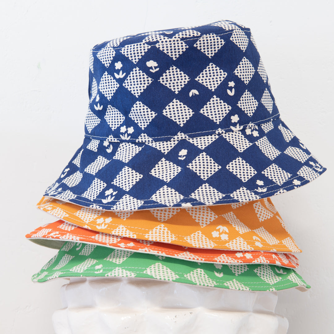 Checkered Quilt Bucket Hat