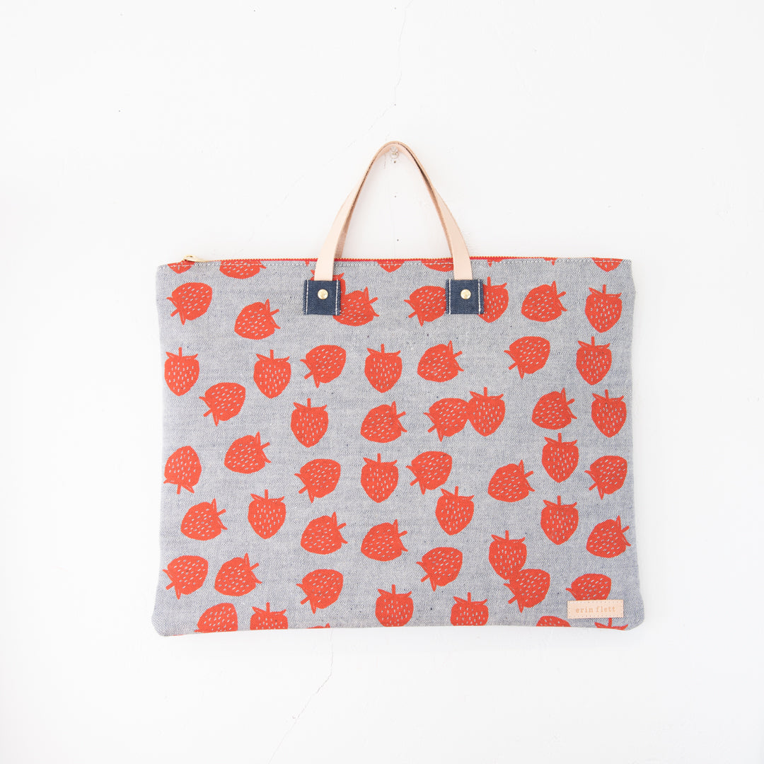 Strawberries Folder Bag