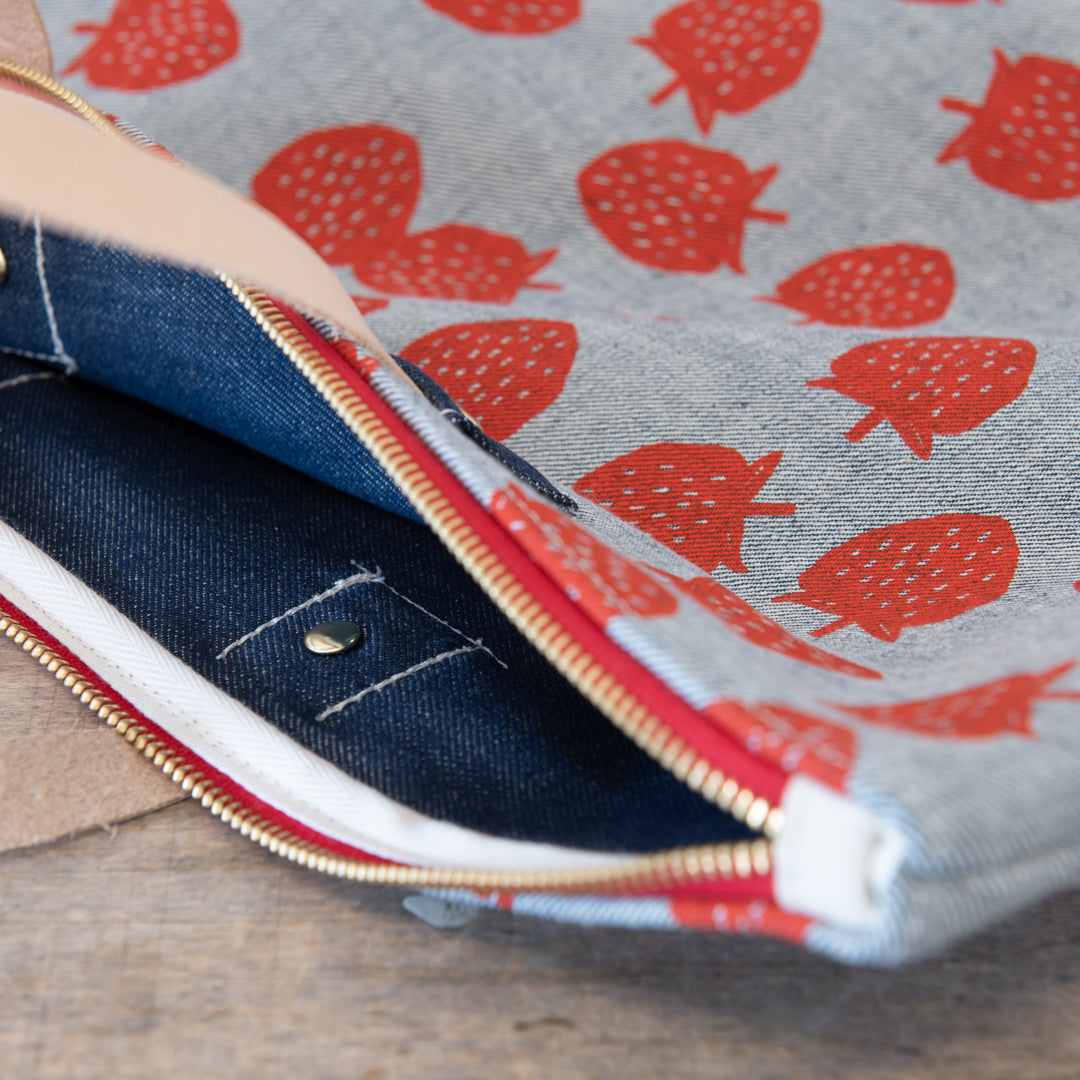 Strawberries Folder Bag