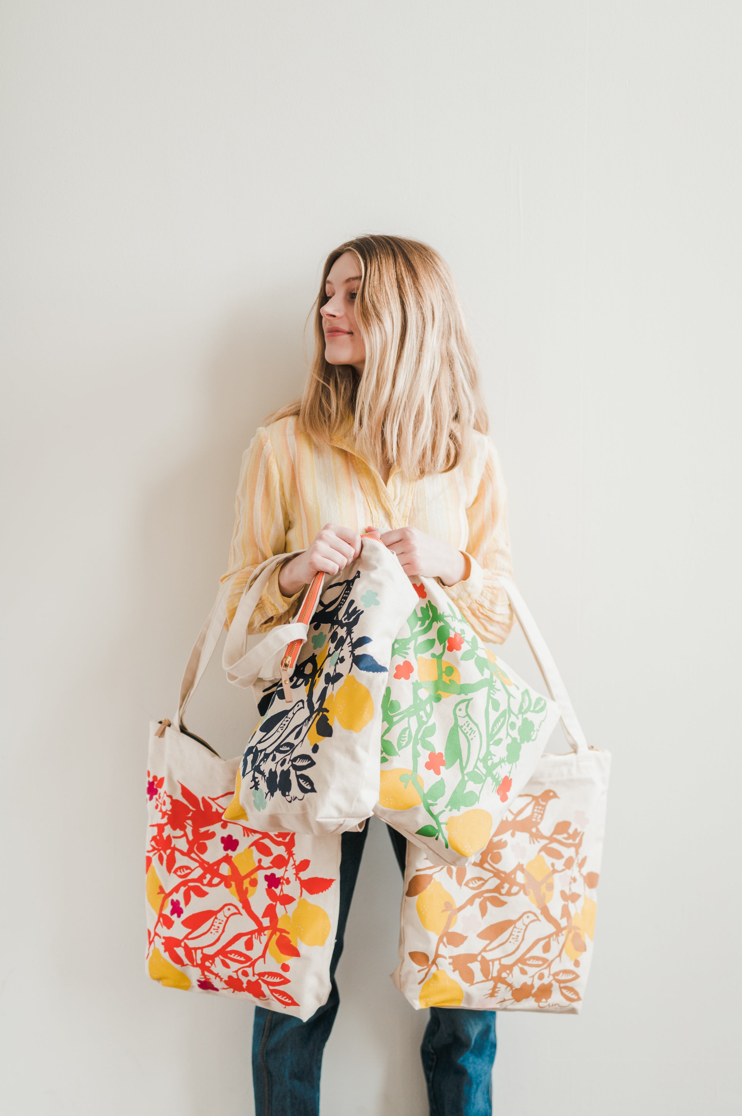 SIENNA LEMON TREE CARRY ALL
