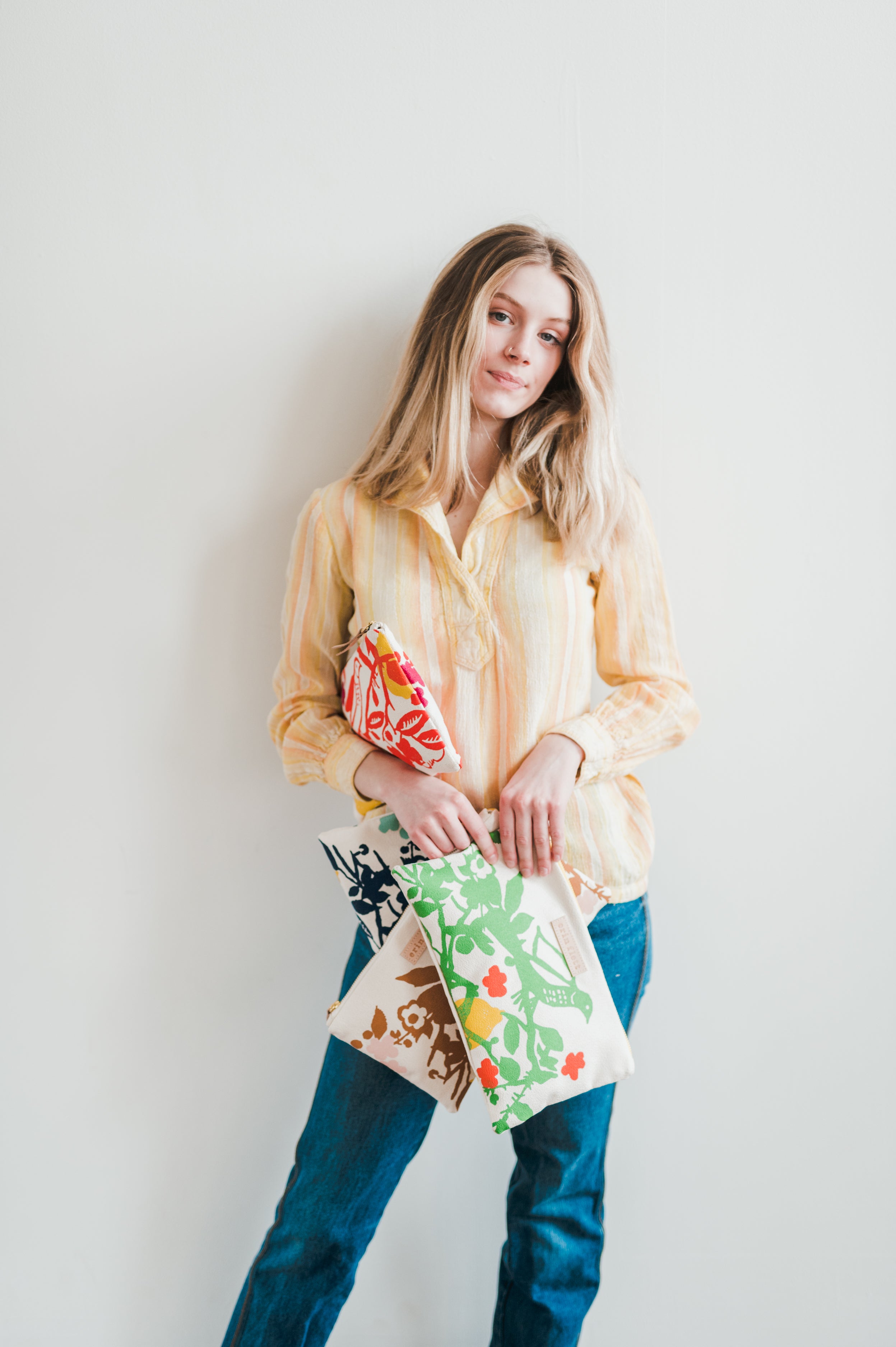 SIENNA LEMON TREE CLUTCH